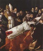 The Death of St Bonaventura (mk08) Francisco de Zurbaran